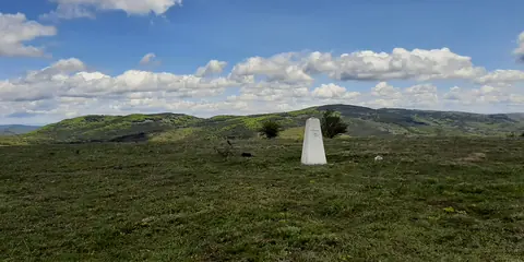 Landscape of Kobilska Planina