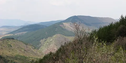 Landscape of Zavalska Planina